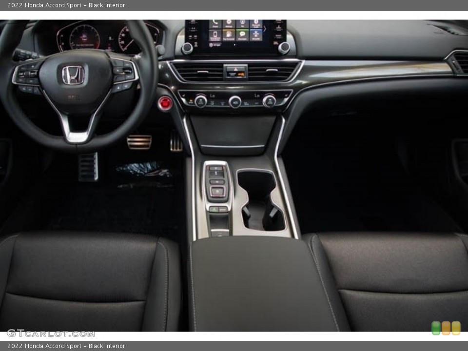 Black Interior Photo for the 2022 Honda Accord Sport #143602298