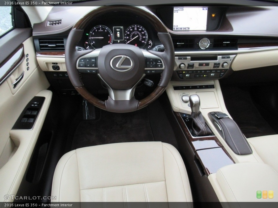 Parchment Interior Dashboard for the 2016 Lexus ES 350 #143602919
