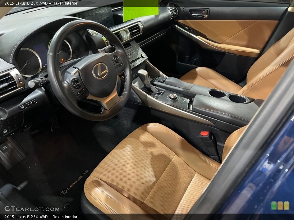 Flaxen Interior Photo for the 2015 Lexus IS 250 AWD #143607083
