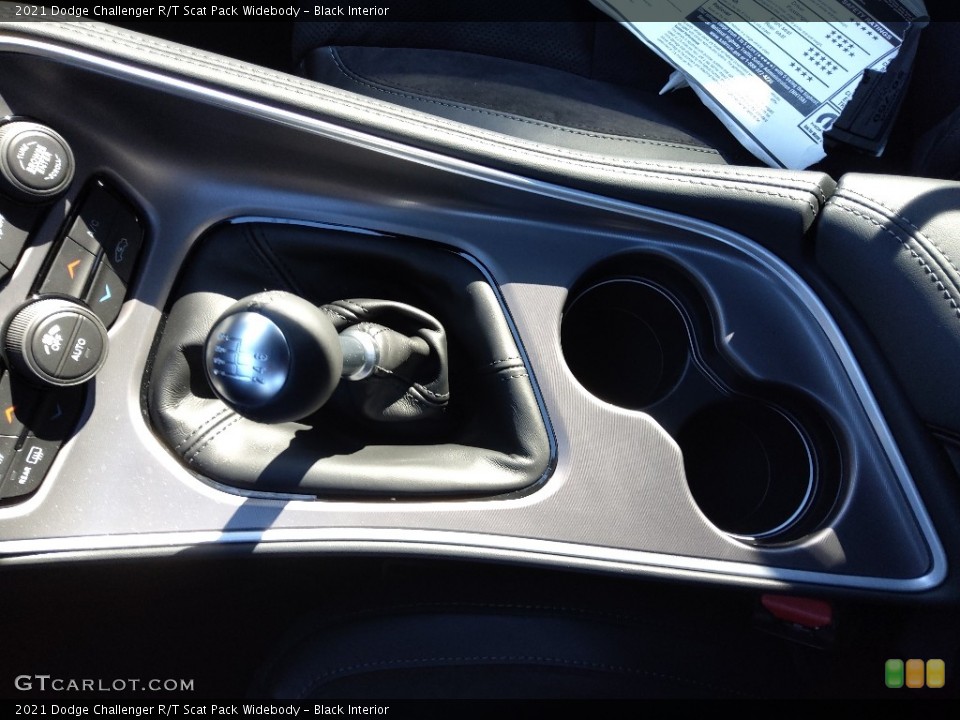 Black Interior Transmission for the 2021 Dodge Challenger R/T Scat Pack Widebody #143609099