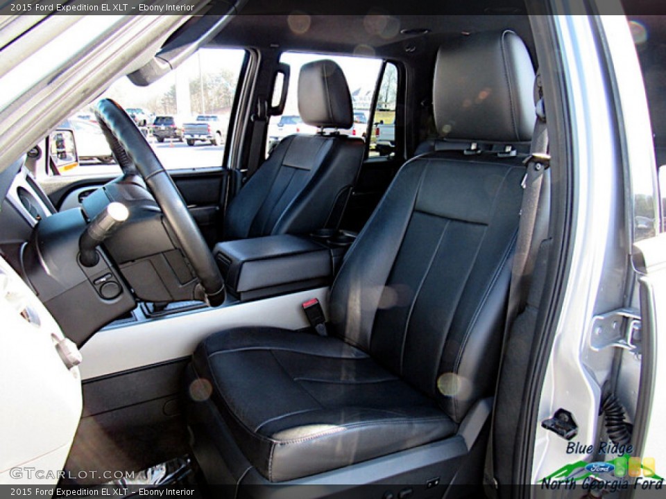 Ebony Interior Photo for the 2015 Ford Expedition EL XLT #143612360