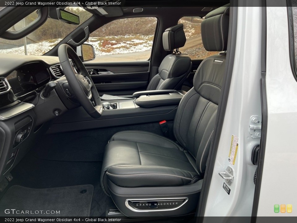 Global Black Interior Photo for the 2022 Jeep Grand Wagoneer Obsidian 4x4 #143615240