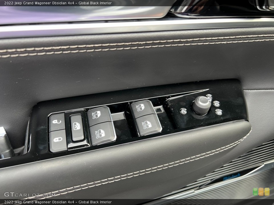 Global Black Interior Controls for the 2022 Jeep Grand Wagoneer Obsidian 4x4 #143615273
