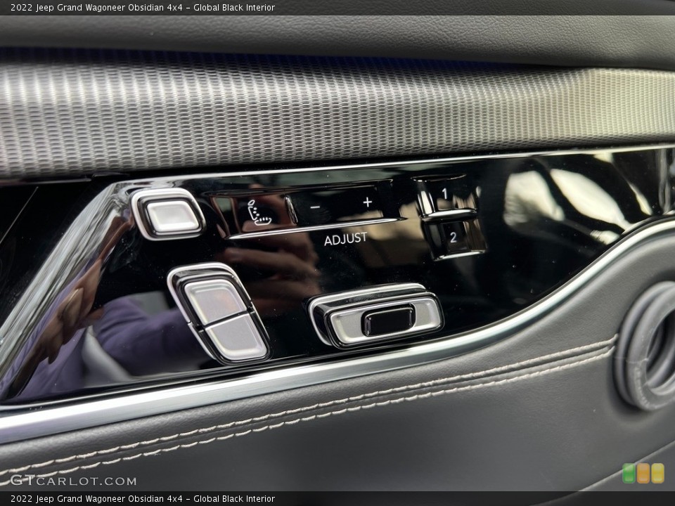 Global Black Interior Controls for the 2022 Jeep Grand Wagoneer Obsidian 4x4 #143615294