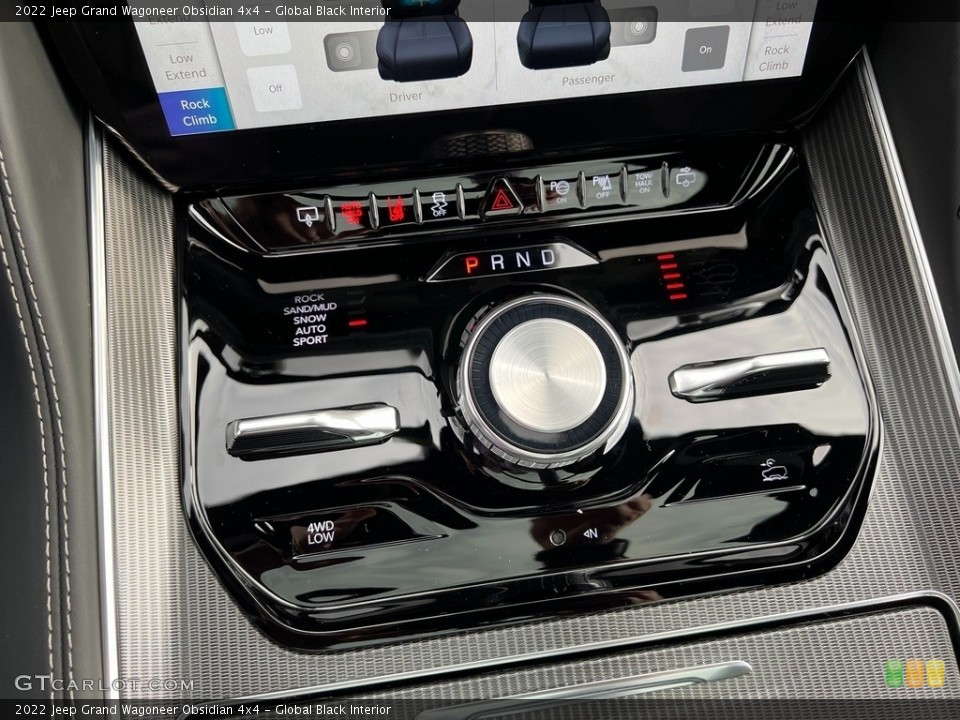 Global Black Interior Transmission for the 2022 Jeep Grand Wagoneer Obsidian 4x4 #143615801