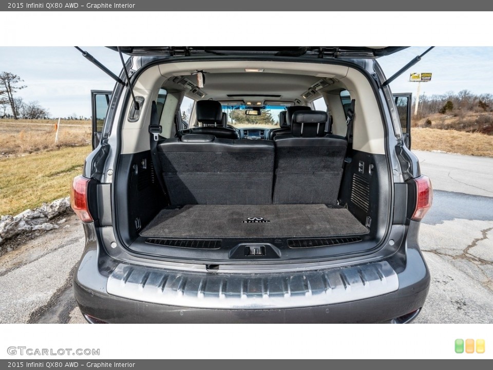 Graphite Interior Trunk for the 2015 Infiniti QX80 AWD #143615996