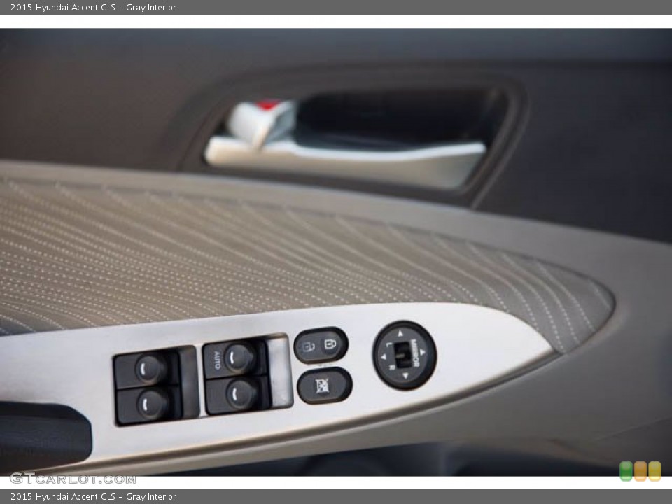 Gray Interior Door Panel for the 2015 Hyundai Accent GLS #143619907