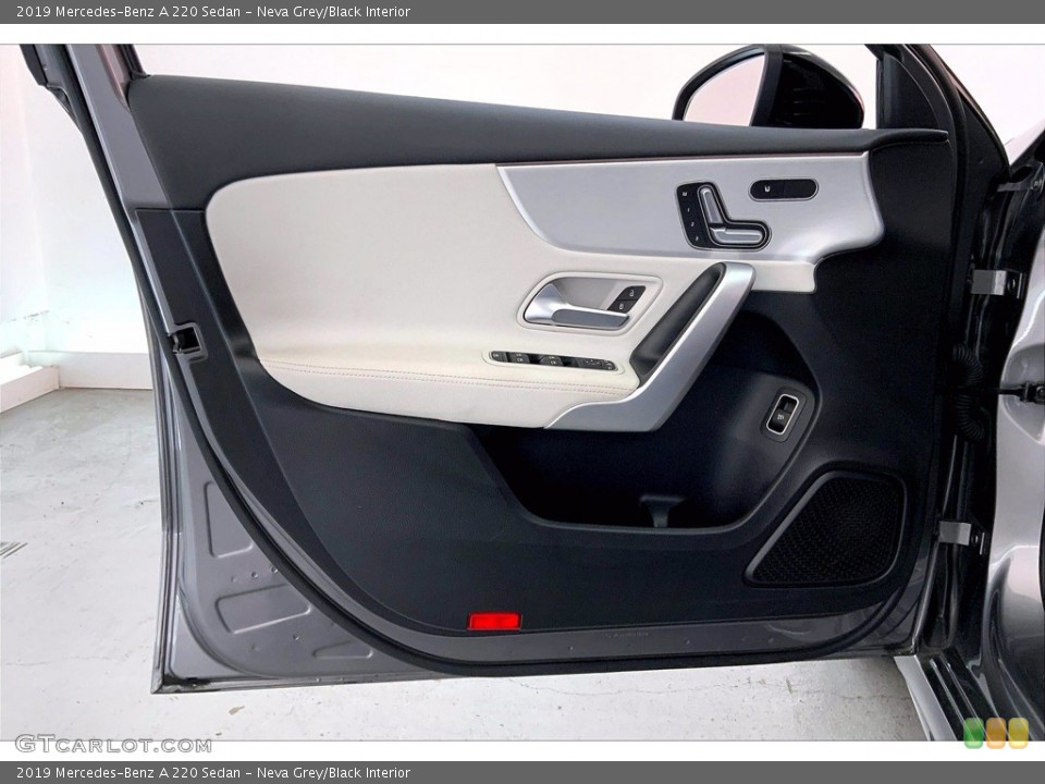 Neva Grey/Black Interior Door Panel for the 2019 Mercedes-Benz A 220 Sedan #143620129