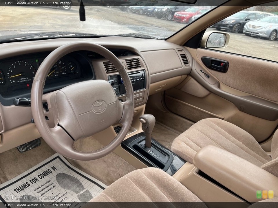 Black Interior Prime Interior for the 1995 Toyota Avalon XLS #143622193