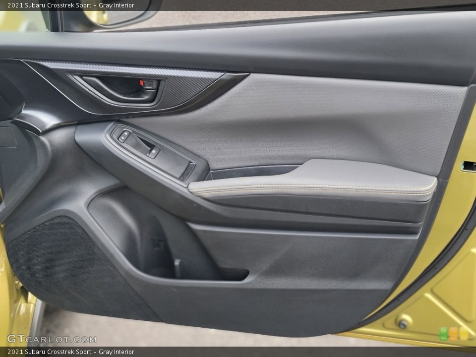 Gray Interior Door Panel for the 2021 Subaru Crosstrek Sport #143623816