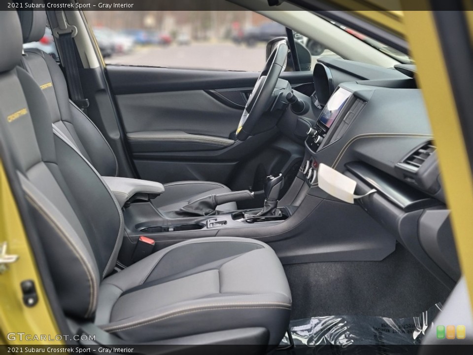 Gray Interior Front Seat for the 2021 Subaru Crosstrek Sport #143623834