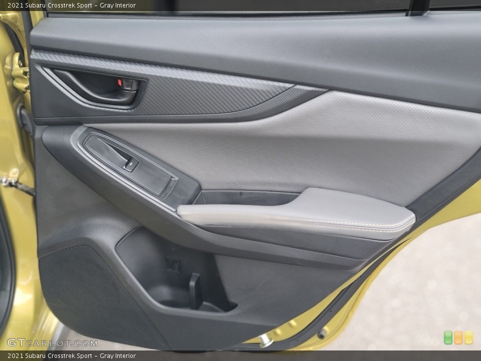 Gray Interior Door Panel for the 2021 Subaru Crosstrek Sport #143623894