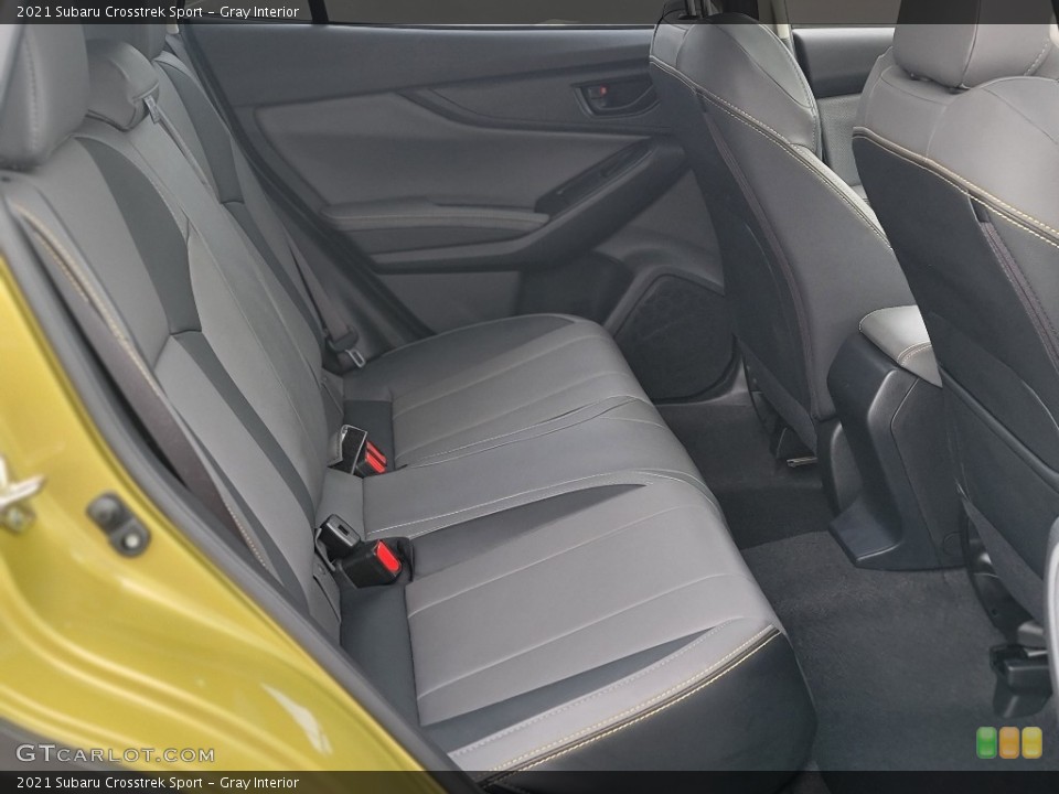 Gray Interior Rear Seat for the 2021 Subaru Crosstrek Sport #143623912