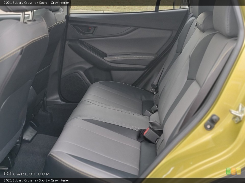 Gray Interior Rear Seat for the 2021 Subaru Crosstrek Sport #143623989