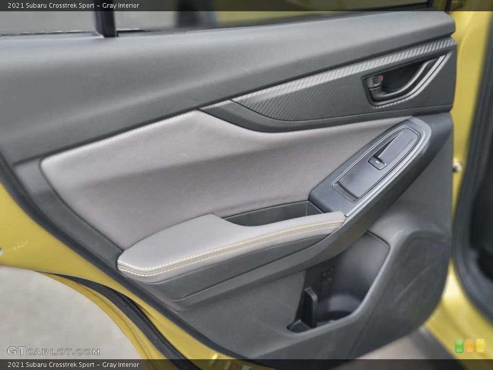 Gray Interior Door Panel for the 2021 Subaru Crosstrek Sport #143624005