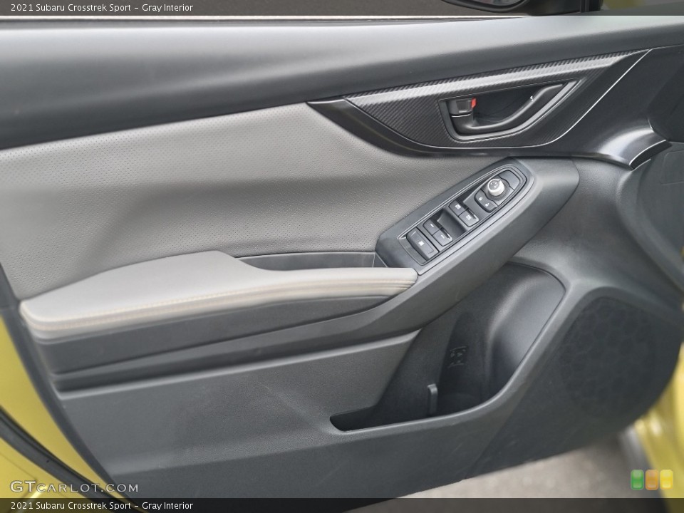 Gray Interior Door Panel for the 2021 Subaru Crosstrek Sport #143624038