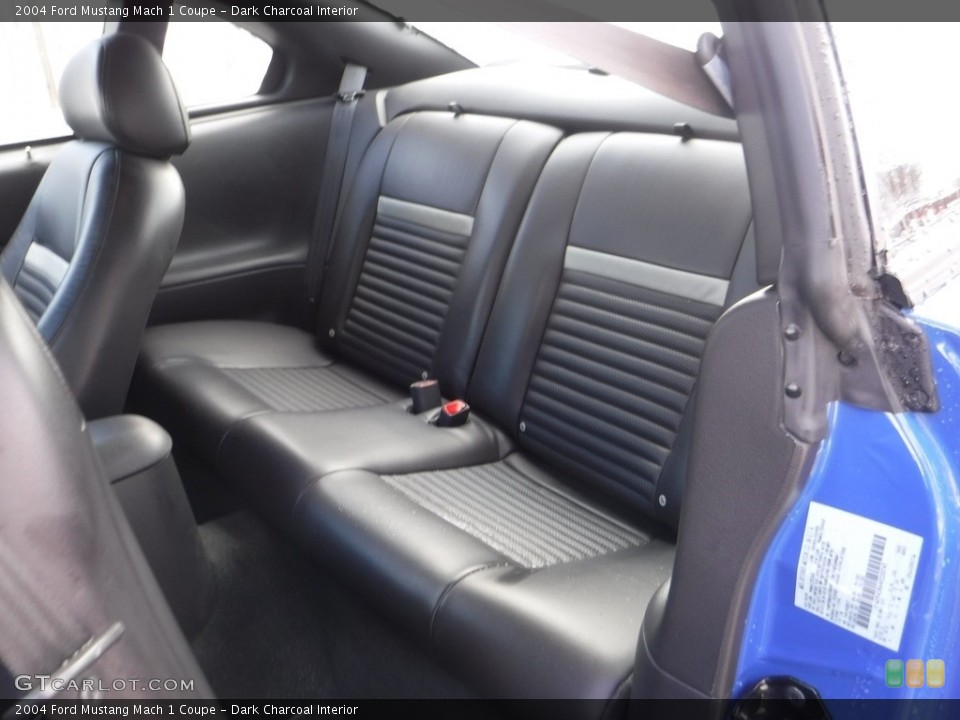 Dark Charcoal Interior Rear Seat for the 2004 Ford Mustang Mach 1 Coupe #143625713