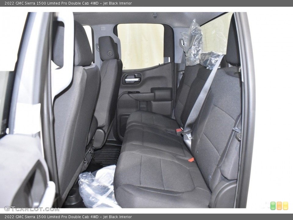 Jet Black Interior Rear Seat for the 2022 GMC Sierra 1500 Limited Pro Double Cab 4WD #143626463