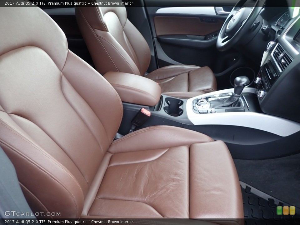 Chestnut Brown Interior Front Seat for the 2017 Audi Q5 2.0 TFSI Premium Plus quattro #143626645