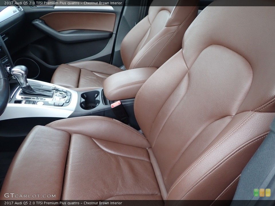 Chestnut Brown 2017 Audi Q5 Interiors