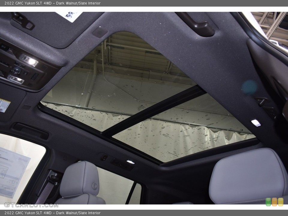 Dark Walnut/Slate Interior Sunroof for the 2022 GMC Yukon SLT 4WD #143627266