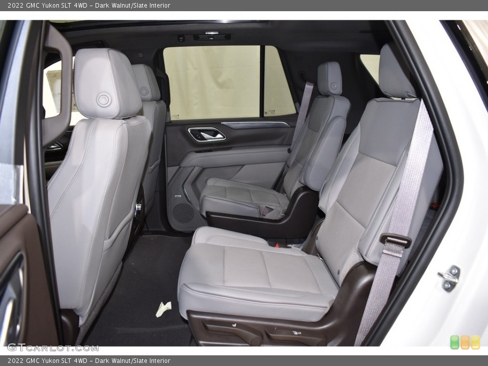 Dark Walnut/Slate Interior Rear Seat for the 2022 GMC Yukon SLT 4WD #143627305