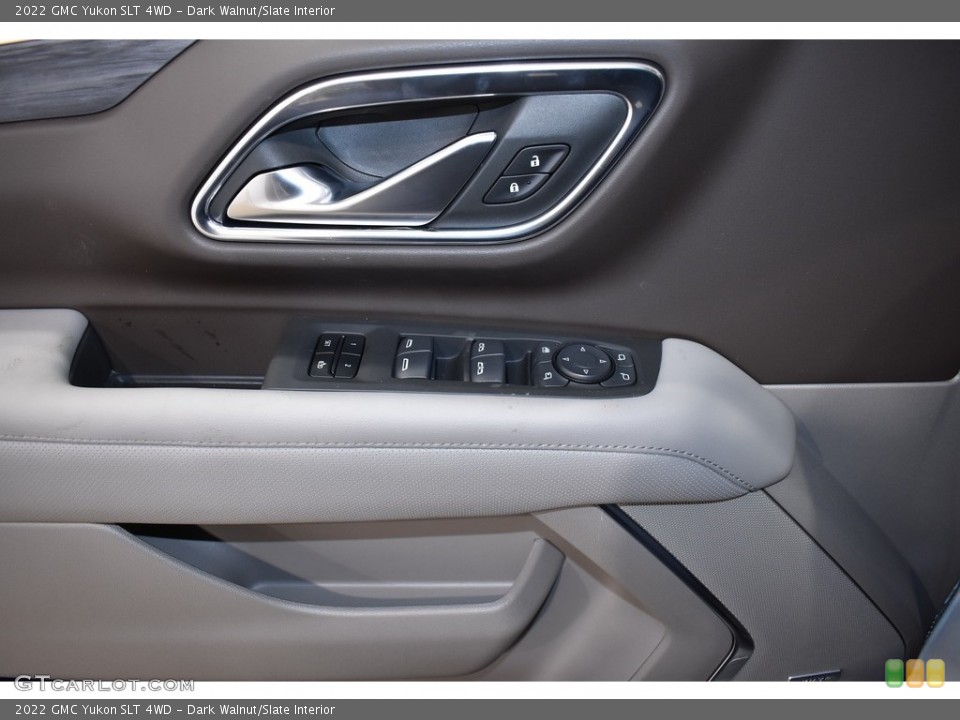 Dark Walnut/Slate Interior Door Panel for the 2022 GMC Yukon SLT 4WD #143627351