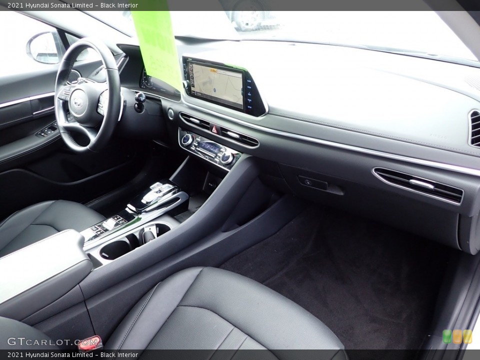 Black Interior Photo for the 2021 Hyundai Sonata Limited #143632841