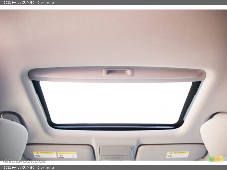 Gray Interior Sunroof for the 2022 Honda CR-V EX #143634473