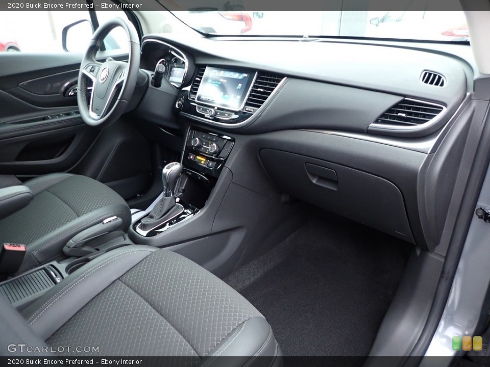 Ebony Interior Photo for the 2020 Buick Encore Preferred #143637086