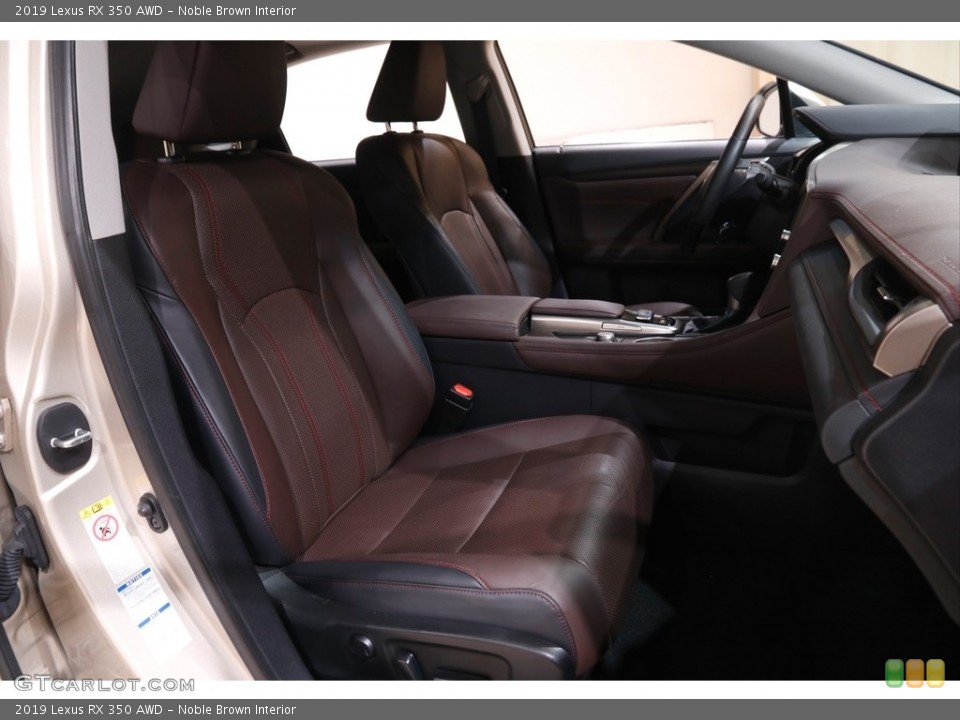 Noble Brown 2019 Lexus RX Interiors