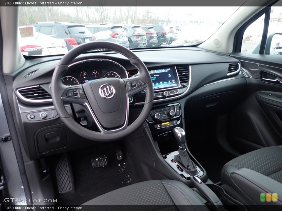 Ebony Interior Photo for the 2020 Buick Encore Preferred #143637377