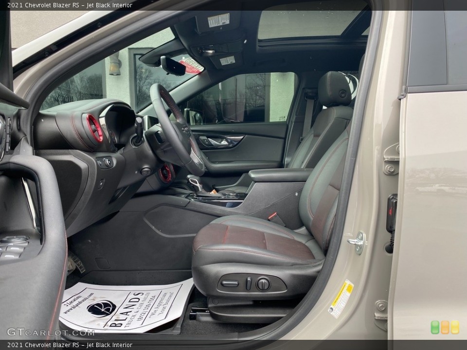 Jet Black Interior Photo for the 2021 Chevrolet Blazer RS #143638292