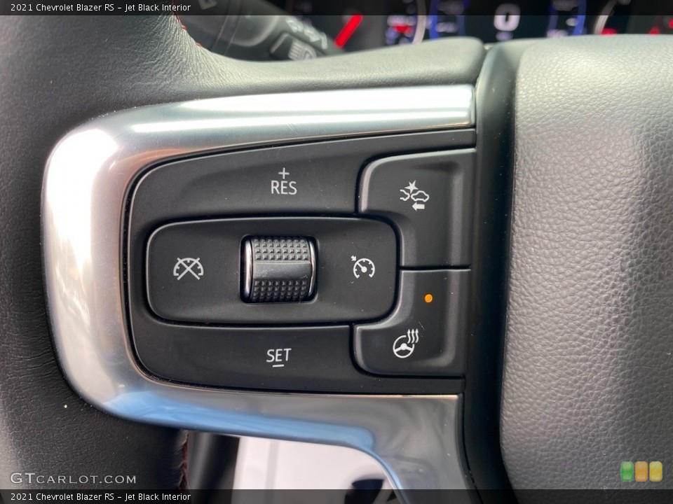 Jet Black Interior Steering Wheel for the 2021 Chevrolet Blazer RS #143638388