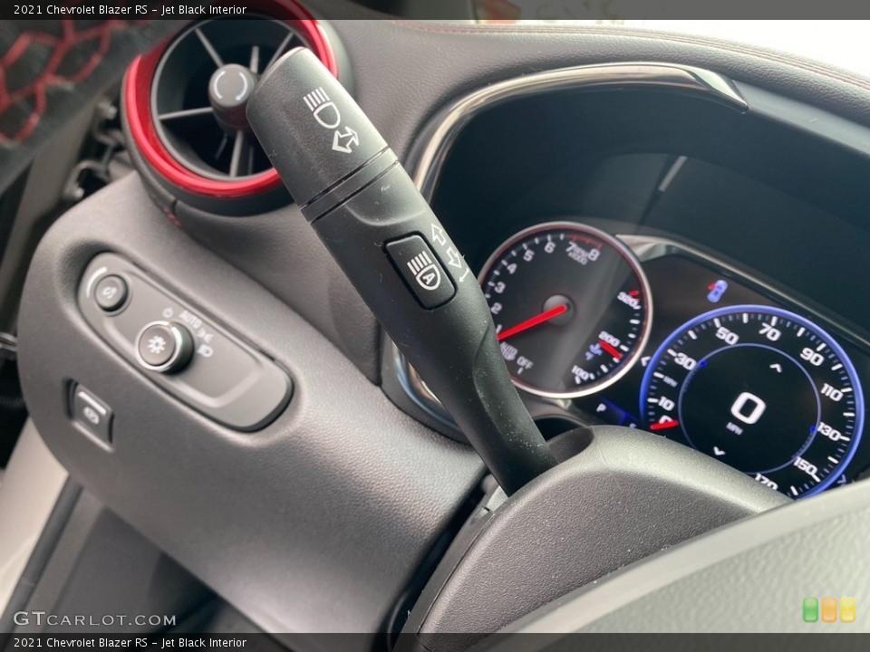 Jet Black Interior Controls for the 2021 Chevrolet Blazer RS #143638418