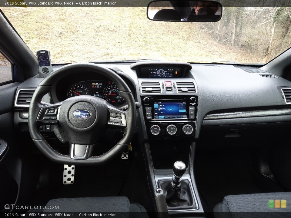 Carbon Black Interior Dashboard for the 2019 Subaru WRX  #143643322