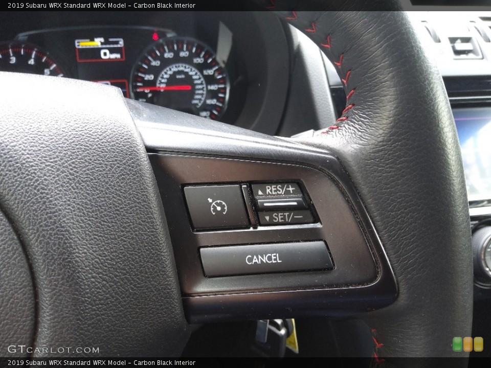 Carbon Black Interior Steering Wheel for the 2019 Subaru WRX  #143643379