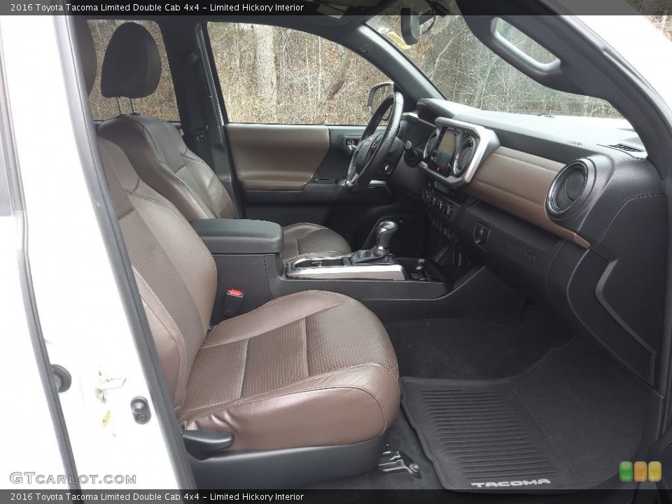 Limited Hickory Interior Front Seat for the 2016 Toyota Tacoma Limited Double Cab 4x4 #143644717