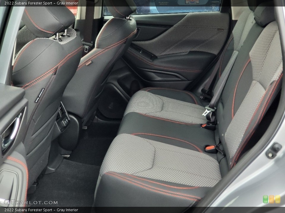 Gray Interior Rear Seat for the 2022 Subaru Forester Sport #143644789