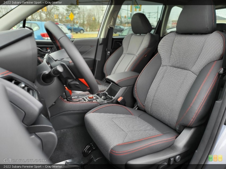 Gray Interior Front Seat for the 2022 Subaru Forester Sport #143644852