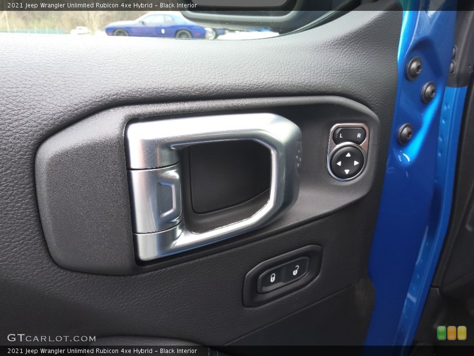 Black Interior Door Panel for the 2021 Jeep Wrangler Unlimited Rubicon 4xe Hybrid #143645170