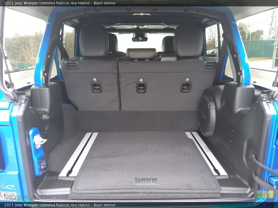 Black Interior Trunk for the 2021 Jeep Wrangler Unlimited Rubicon 4xe Hybrid #143645233