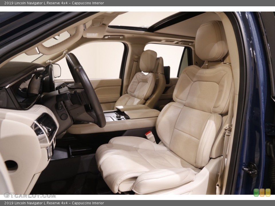 Cappuccino Interior Front Seat for the 2019 Lincoln Navigator L Reserve 4x4 #143645467