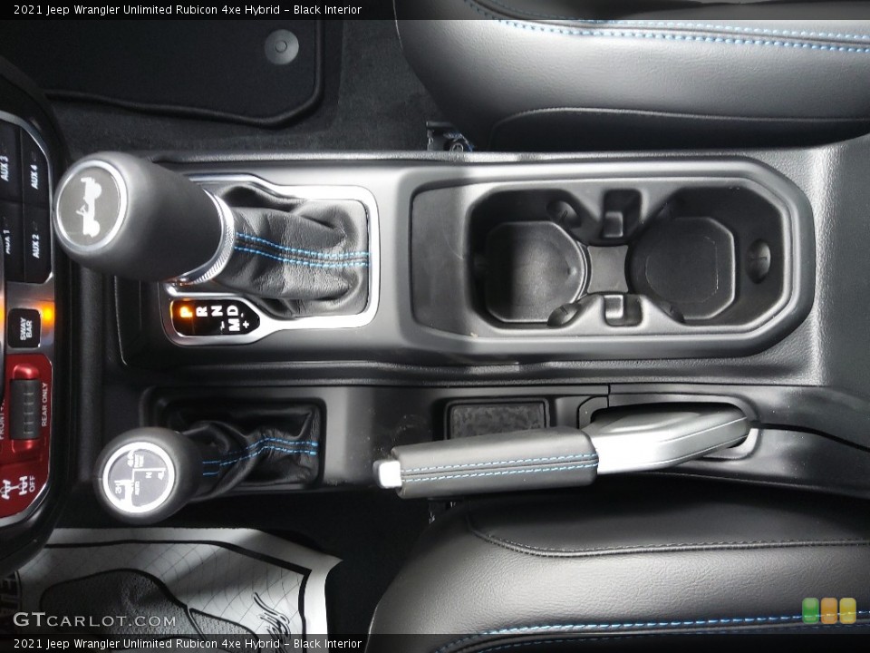 Black Interior Transmission for the 2021 Jeep Wrangler Unlimited Rubicon 4xe Hybrid #143645482