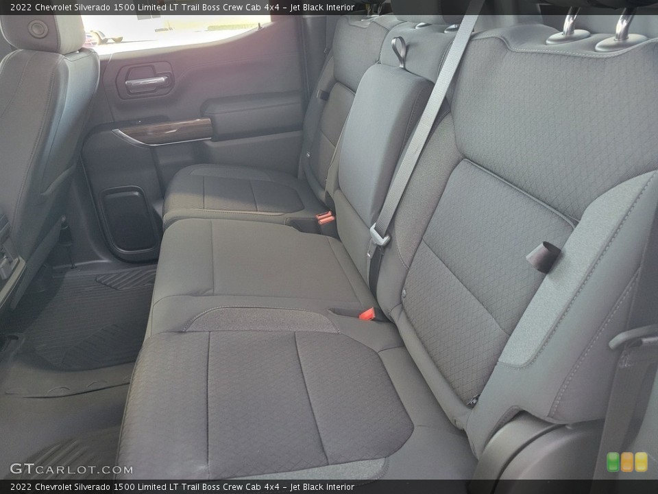 Jet Black Interior Rear Seat for the 2022 Chevrolet Silverado 1500 Limited LT Trail Boss Crew Cab 4x4 #143650164