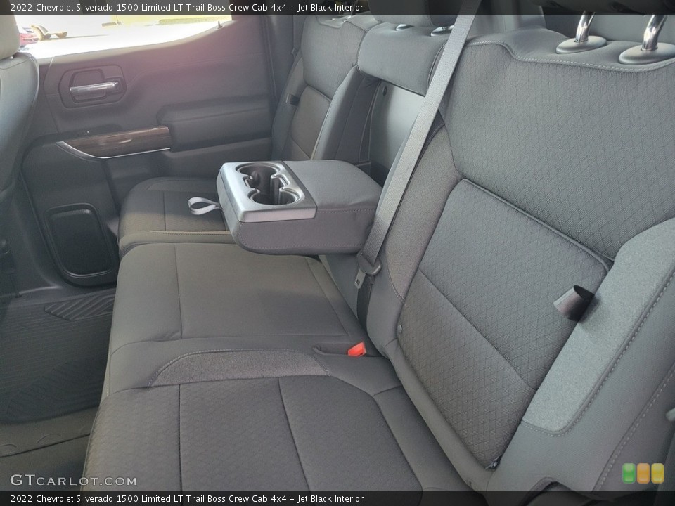 Jet Black Interior Rear Seat for the 2022 Chevrolet Silverado 1500 Limited LT Trail Boss Crew Cab 4x4 #143650189