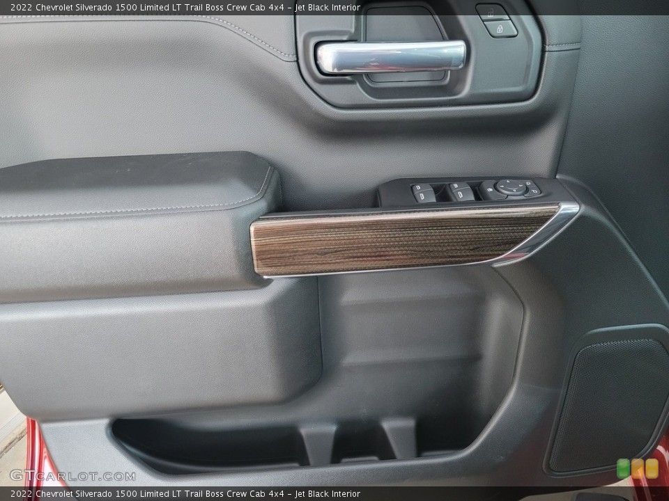 Jet Black Interior Door Panel for the 2022 Chevrolet Silverado 1500 Limited LT Trail Boss Crew Cab 4x4 #143650440