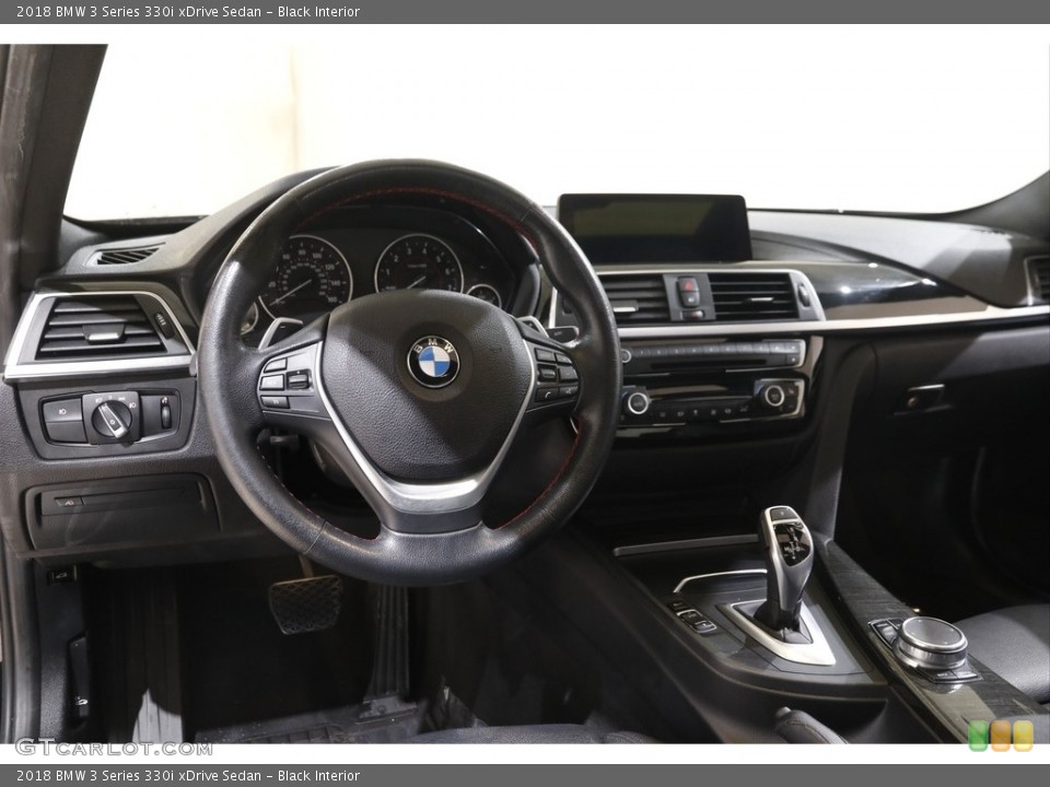 Black Interior Dashboard for the 2018 BMW 3 Series 330i xDrive Sedan #143652372