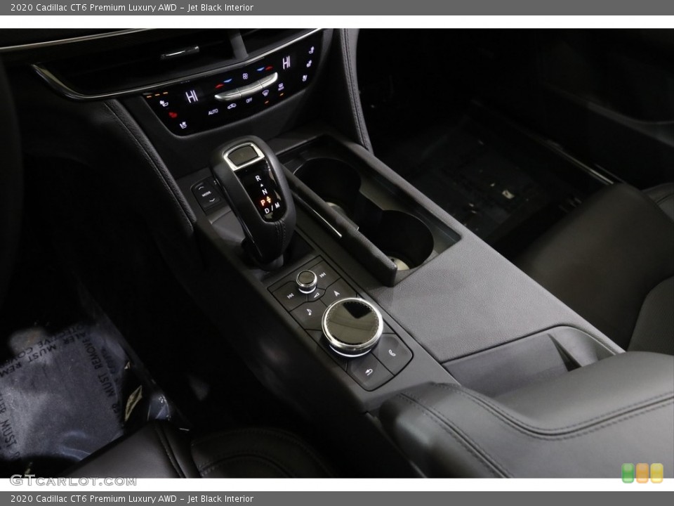 Jet Black Interior Transmission for the 2020 Cadillac CT6 Premium Luxury AWD #143653356