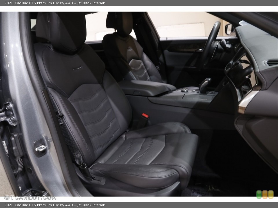 Jet Black 2020 Cadillac CT6 Interiors